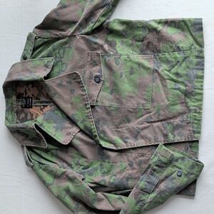 Mil-Tec Camo Military Tactical Soft Shell Jacket Size 56